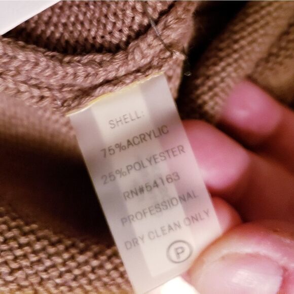 NWT Calvin Klein Cowl Neck Sweater Designer Dress - Picture 8 of 9